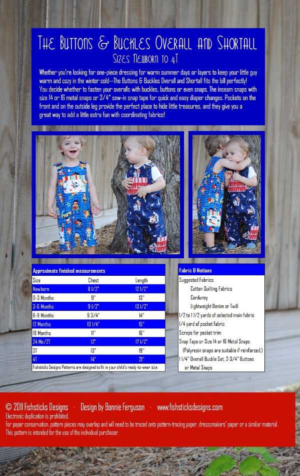 AJ Bottoms Overall and Shortall